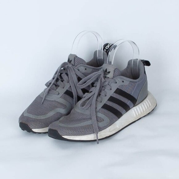 Adidas Multix Men's Running Sneakers Gray/Black Size 5.5 - Picture 4 of 7